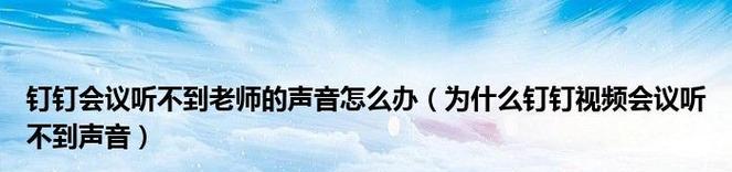 解决扬声器显示有声音但听不到的问题（排除扬声器无声问题的方法与技巧）